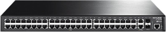 TP-LINK TL-SL3452 v2 Управление на L2 Switch с 50 Портове Ethernet и 2 SFP Портове