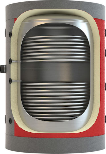MasterSOL BUF2 Δοχείο Αδράνειας Glass 200lt με δύο Εναλλάκτες