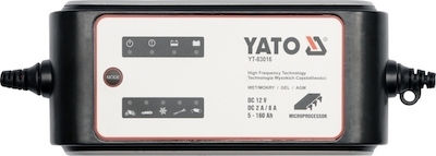 Yato Φορτιστής Μπαταρίας Αυτοκινήτου YT-83016