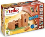 Teifoc Παιχνίδι Κατασκευών Χτίζοντας Κάστρο-Μολυβοθήκη για Παιδιά 6+ Ετών