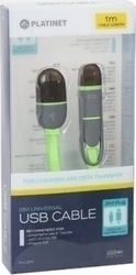 Platinet USB to Lightning / micro USB Cable 1m PL42872 Platinet USB to Lightning / micro USB Cable 1m PL42872