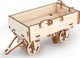 Ugears Παιχνίδι Κατασκευών Ξύλινo Model Tractor’s Trailer