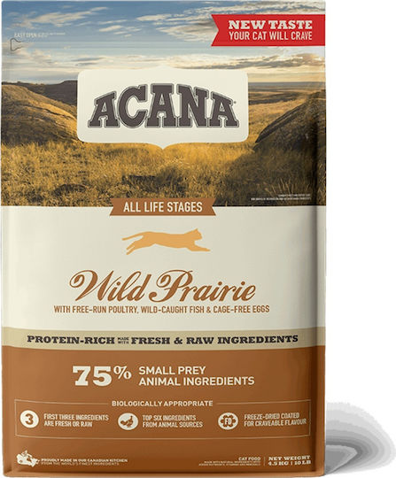 Acana Cat & Kitten Wild Prairie Trockenfutter ohne Getreide fr junge Katzen  mit Forelle / Geflgel 1.8kg | Skroutz Germany