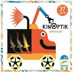 Djeco Magnetic Construction Toy Kinoptic Vehicules