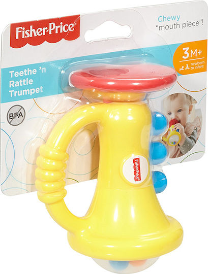 Fisher Price Rattle Trumpet DRF17