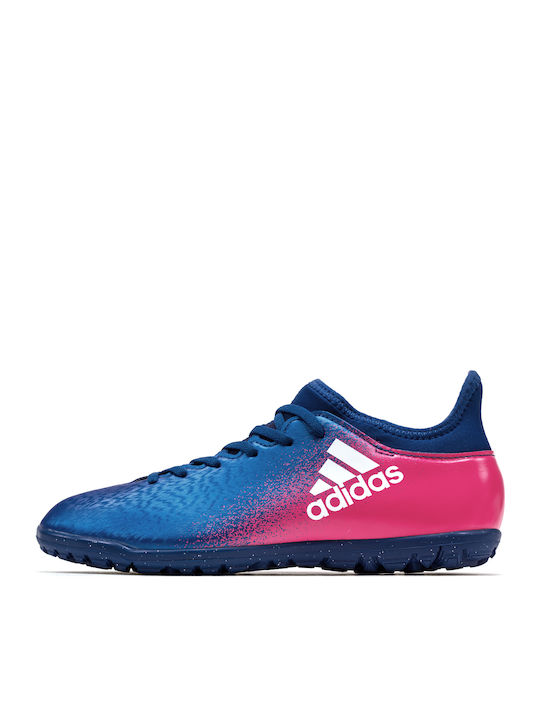 X 16.3 TF JR Kids Turf Soccer Shoes Blue