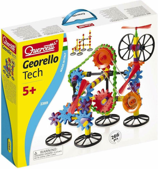 Quercetti Jucărie de Construcție din Plastic Georello Tech pentru Copii 5+ ani+ Ani