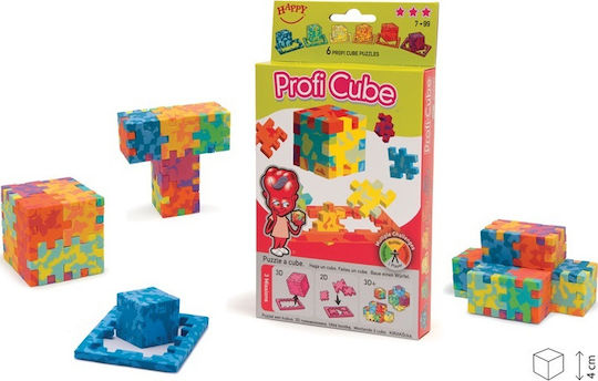 Kinderpuzzle Profi Würfel 6er Pack 36 Stücke Happy