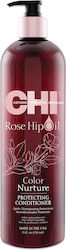CHI Rosehip Oil Conditioner – Προστασία, Θρέψη & Λάμψη για βαμμένα μαλλιά 739ml