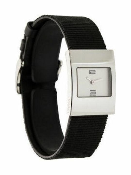 Gucci Women's Watch with Black Fabric Strap