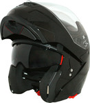 Corsa CF155 Flip-Up Helmet with Sun Visor ECE 22.05 1600gr Black