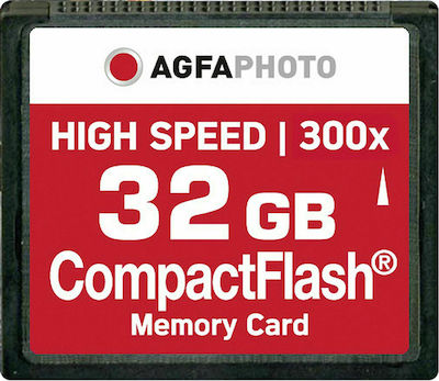 AgfaPhoto High Speed 300x CompactFlash 32GB High Speed