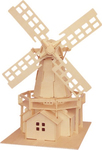 Anelixi Wooden Construction Toy Ανεμόμυλος Kid 8++ years