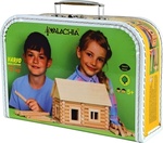 Walachia Wooden Construction Toy Vario Suitcase 72pcs Nr.35 Kid 5++ years