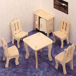 Anelixi Wooden Construction Living Room
