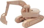 Anelixi Wooden Construction Toy Εκσκαφέας Kid 8++ years