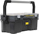 Stanley Hand Toolbox Plastic with Tray Organise...