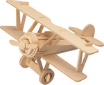 Anelixi Wooden Construction Toy Αεροπλάνο Kid 8++ years