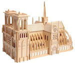 Anelixi Wooden Construction Toy Ξύλινη Κατασκευή Παναγία των Παρισίων for 8+ years