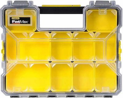 Stanley FatMax Ταμπακιέρα Εργαλείων 10 Θέσεων με Αφαιρούμενα Κουτιά Κίτρινη 44.6x35.6x7.5εκ.