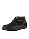 Robinson Suede Negru Ghete barbati