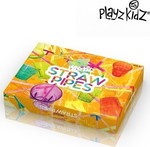 Playzkidz Plastic Construction Toy Drinking Straws Game 194pcs Kid 3++ years