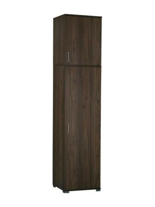 Single Door with Loft Loft 60x58x72cm Brown