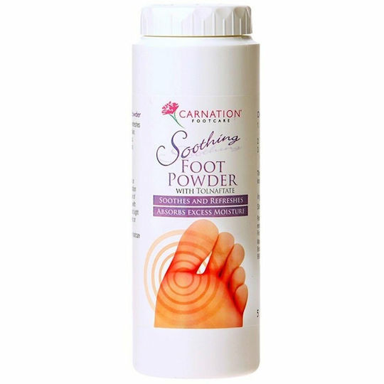 Carnation Soothing Foot Powder Πούδρα Ποδιών Αποσμητικό Ποδιών 75gr