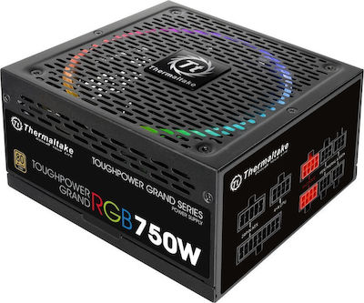 Thermaltake Toughpower Grand RGB 750W Black Computer Power Supply Full Modular 80 Plus Gold