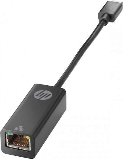 HP V7W66AA Αντάπτορας Δικτύου USB-C με Ενσύρματη Σύνδεση Gigabit Ethernet