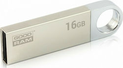 GoodRAM UUN2 16ГБ USB 2.0 сребърен