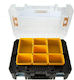 DEWALT TSTAK V Органайзер за инструменти 7 места с отстраняеми кутии Жълта 44x33.2x14.5см.