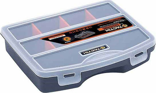 Tactix Tool Compartment Organiser 8 Slot Adjustable Black 19x15x4cm