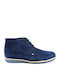 8316 Leder Blau Herrenstiefel
