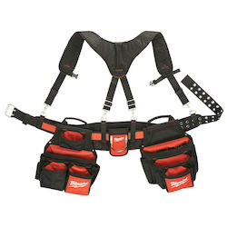 Milwaukee Stoff-Gürtel Werkzeugtaschen & Gürtel 24 Fächer