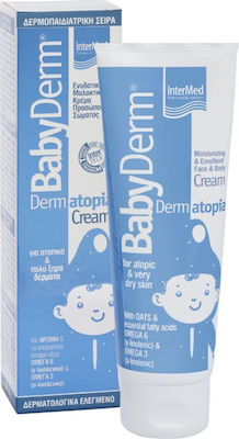 InterMed Babyderm Dermatopia Cream Cream for Atopic Skin, Hydration & Irritations 125ml