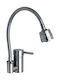 Gloria Studio Kitchen Faucet Counter with Spiral Silver