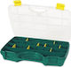 Tayg 23-26 Organizator pentru Compartimentul de Unelte 21 Locuri cu Compartimente Reglabile Verde 38.8x29x6.1cm.