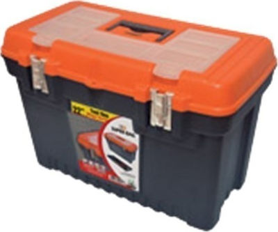 Asrin Hand Toolbox Plastic with Tray Organiser W57xD31.5xH37.5cm ASR-2022