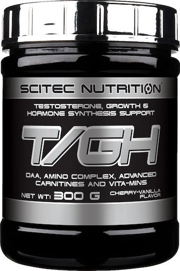 Scitec Nutrition T/GH Συμπλήρωμα για Προπόνηση & Ενίσχυση της Τεστοστερόνης 300gr Κεράσι Βανίλια