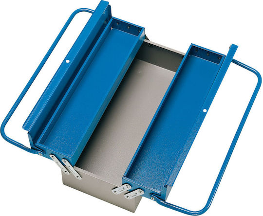 Unior 914/3 Toolbox 3 Compartments Hand Tool Case Metallic Dimensions: W46xD21xH17.5cm