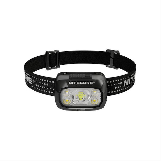 NiteCore Презареждащ се Челник LED IP66 с Максимална Яркост 500лм NU30 Черен
