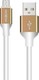 Moxom Редовна USB-A към Lightning кабел Бял 1м (15039)