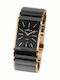 Jacques Lemans Dublin Ανδρικό Ρολόι 28mm Μπαταρίας με Μαύρο Μεταλλικό Μπρασελέ