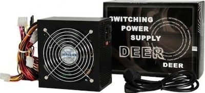 Supercase Deer 650W Schwarz Computer-Netzteil Voll verkabelt