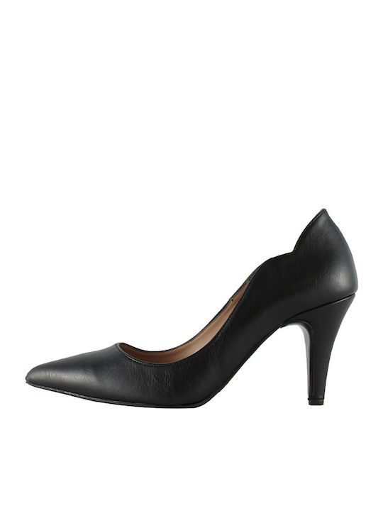 Ellen Black Pumps mit Stiletto-Absatz Schwarz