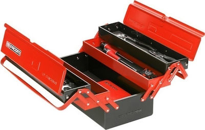 Facom Hand Toolbox Metallic with Foam 5 Slot W47xD22xH21.5cm BT.11GPB