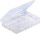 Proskit Toolbox Tool Compartment Organiser Transparent 39x20x13.5cm