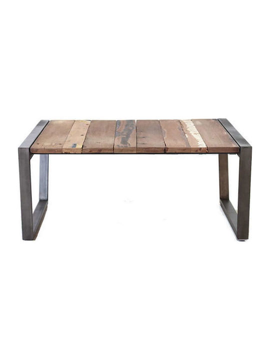 Aroma Square Coffee Table Natural L80xW80xH35cm