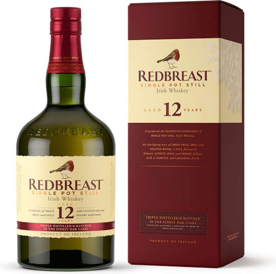 Single Pot Still Ουίσκι 12 Ετών Ιρλανδίας 40% 700ml